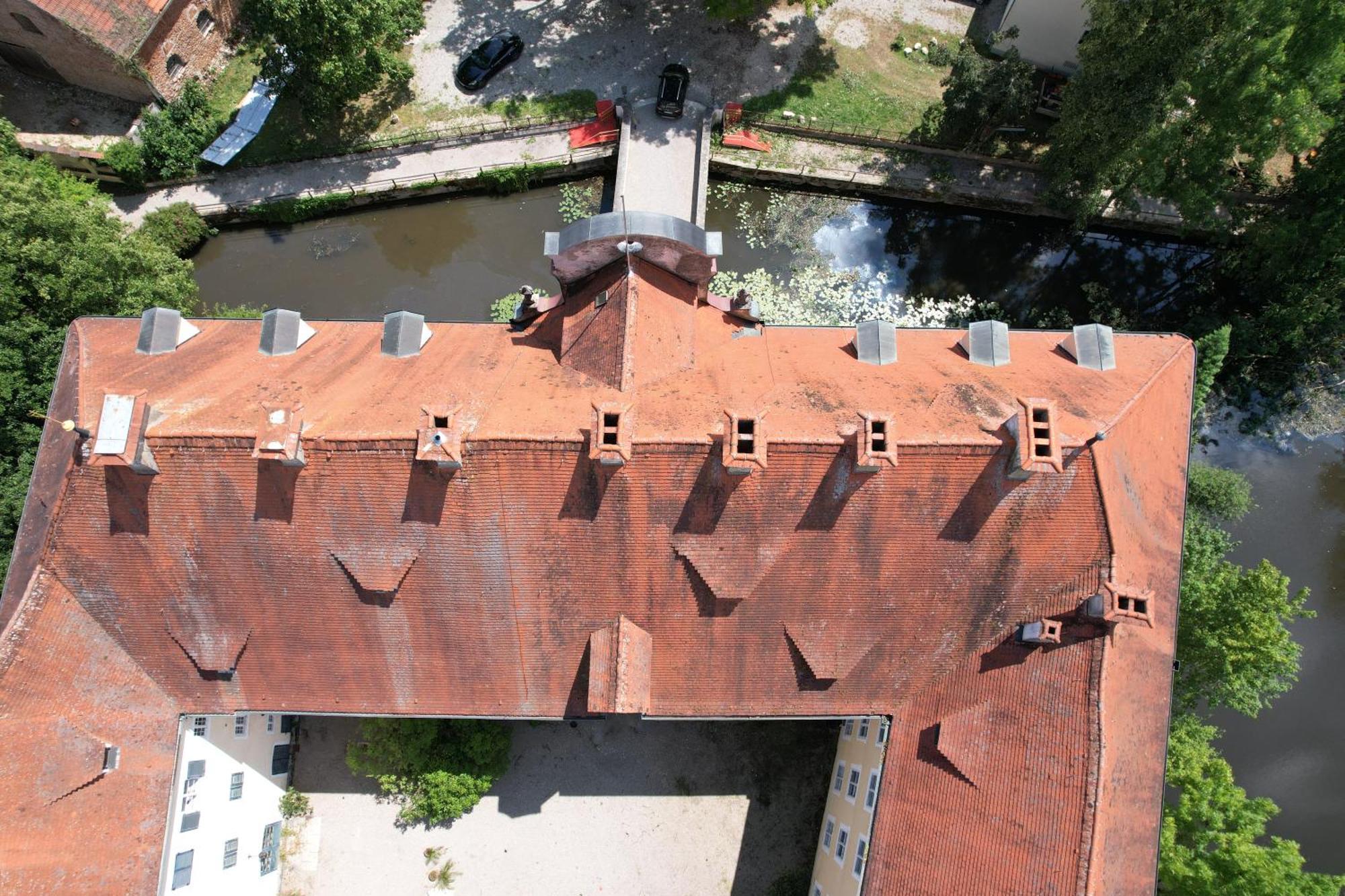 Wohnen Im Wasserschloss Sandizell 施罗本豪森 外观 照片