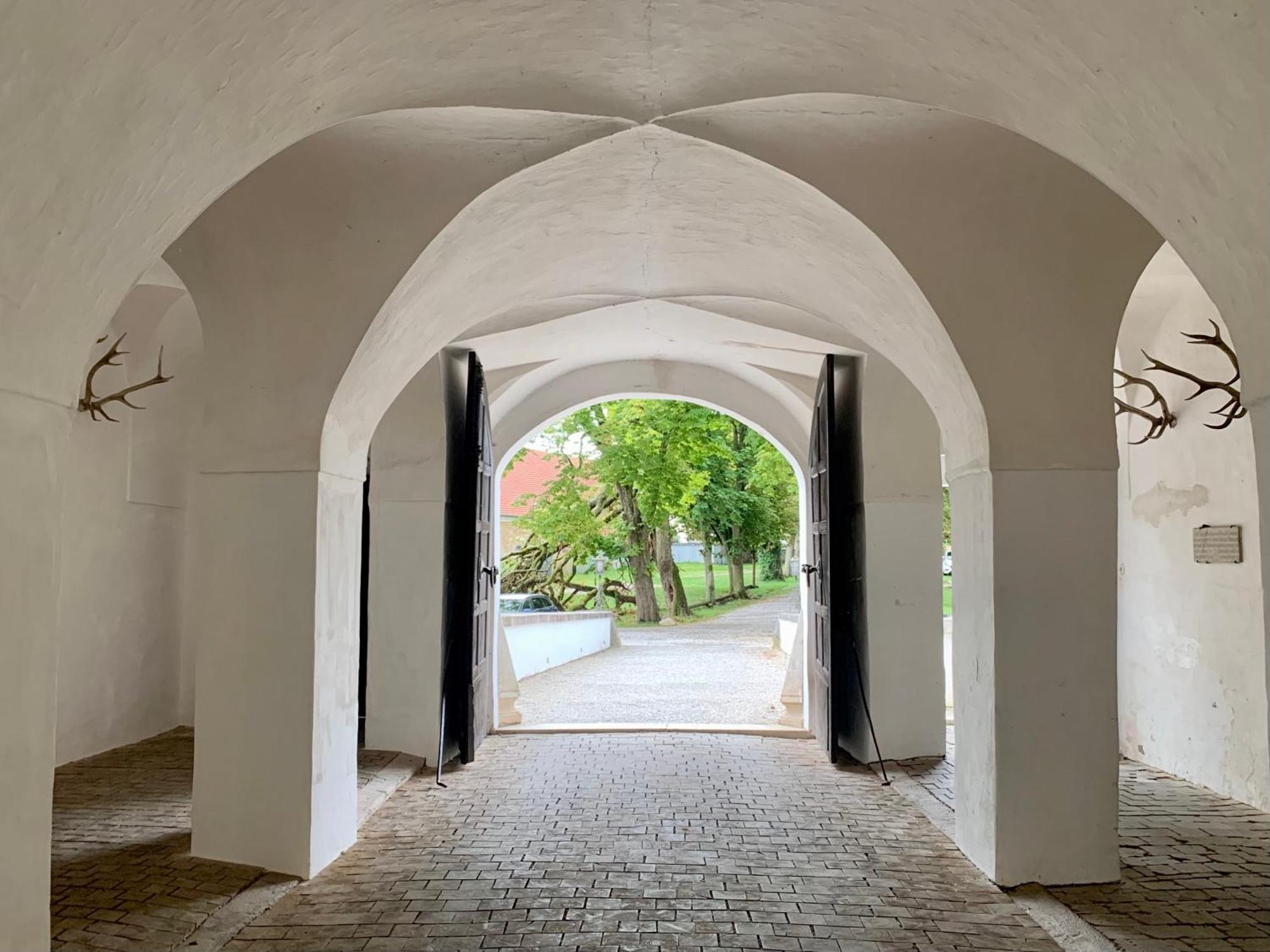 Wohnen Im Wasserschloss Sandizell 施罗本豪森 外观 照片