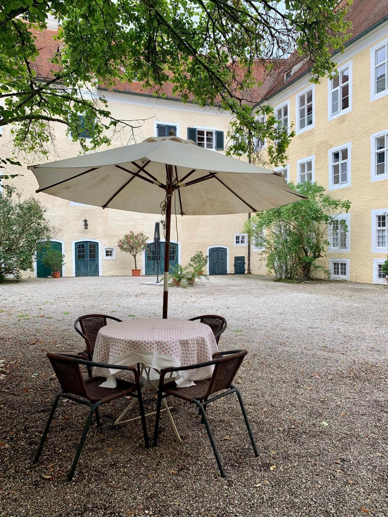 Wohnen Im Wasserschloss Sandizell 施罗本豪森 外观 照片